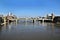 A view of St Pauls across the River Thames