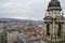 View from St Stephen\'s Basilica Bell Tower in Budapest