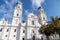 View at St. Stephen`s Cathedral Dom St. Stephan in Passau, Bavaria, Germany