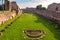 View of the Stadium of Domitian on the Palatine Hill in Rome