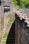 View staircase amphitheater of Lyon France