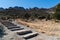 View from the stairs at Aguirre Springs campground, New Mexico.