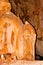 View of the stalactites and stalagmites in the caves.