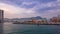 View from Star Ferry through Victoria Harbour timelapse hyperlapse, with the skyline of Hong Kong as backdrop