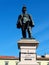 View of the statue of Vittorio Emanuele II in Pisa, Italy