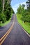 View of Steep Hill on Highway