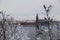 View of the Stockholm City Hall from the other side of the river Riddarfjarden, Sweden