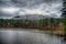 View of stone mountain near atlanta georgia usa