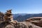 View of stone pyramid