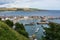 View of Stonehaven in Scotland