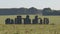 View of Stonehenge in England