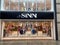 View on store front with logo lettering of sinn fashion in shopping mall