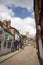 A view of the strait leading up to Steep Hill and the Cathedral, Lincoln, Lincolnshire, United Kingdom - August 2009