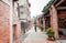 View of Street at the Bopiliao Historical Block, in the Wanhua District, Taipei, Taiwan