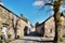 View of a street in Cartmel, Cumbria with tree