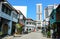 View of street in Penang, Malaysia