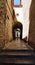 View of streets and alleys of Zadar