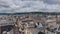 View of the streets and architecture in the historical city center of Rouen, France