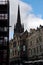 A view of the streets of Edinburgh during the Fringe Festival