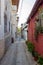 View of streets and houses in old Antakya city center. Turkey