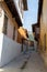 View of streets and houses in old Antakya city center. Turkey