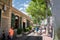 View of the streets of Port de Soller