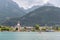 View of Strobl and Lake Wolfgang