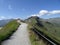 View from Stubnerkogel, Bad Gastein, Almorama, Salzburg, Austria.