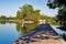 View Of Sturgeon Lake At Trent Severn Waterway Lock 32 In Bobcaygeon, Ontario