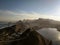 View from Sugarloaf Mountain over the City during sunset