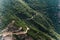 View of the Sulak from the village of Dubki from a height of 900 meters above sea level. Sulak Canyon, Dagestan