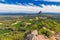 View from the summit of Mount Ngungun, Glass House Mountains, Sunshine Coast, Queensland