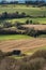 View from the summit of Painswick Beacon in the Cotswolds, Goucestershire, UK