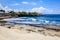 View from Sunset Point beach at Sandy Bay, Nusa Lembongan, Indonesia