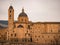 View at sunset of Urbino, UNESCO World Heritage.