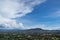 View of the surroundings of the pyramids of Teotihuacan