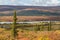 View of the Susitna River along the Denali Highway, Alaska