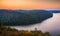 View of the Susquehanna River at sunset, from the Pinnacle in So