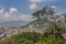 View from Swayambhunath stupa on Kathmandu, capital city of Nepal.