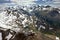 View of Swiss Alps in Summer