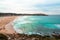 View of the Sydney Bondi Beach