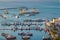 View of SÃ£o Marcelo Fort and Todos os Santos Bay in the city of Salvador, Bahia, Brazil