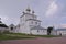 View a ta historic building of Trinity Cathedral of Nikolsky Men`s Monastery