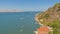 View on Tagus river from Boca de Vento lookout hill, Almada