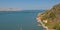 View on Tagus river from Boca de Vento lookout hill, Almada