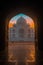 View of Taj Mahal from inside the Great Gate.