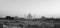 View of the Taj Mahal at sunset is an ivory-white marble mausoleum