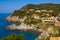 View of Talamone sea in Tuscany