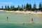 View of Tallebudgera Beach on the Gold Coast of Queensland, Australia.