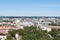 View of Tampere Finland taken at Pyynikki lookout tower